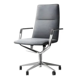 Office chair sola polished by wilkhahn